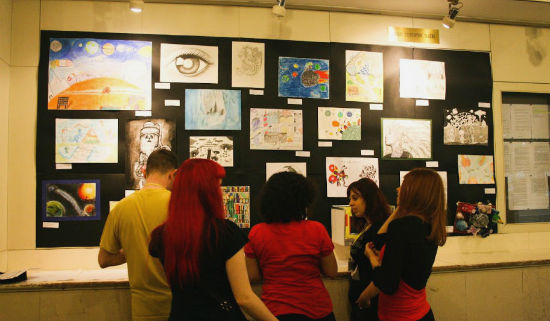 Izložba nagrađenih dječjih radova na SFeraKonu 2013.